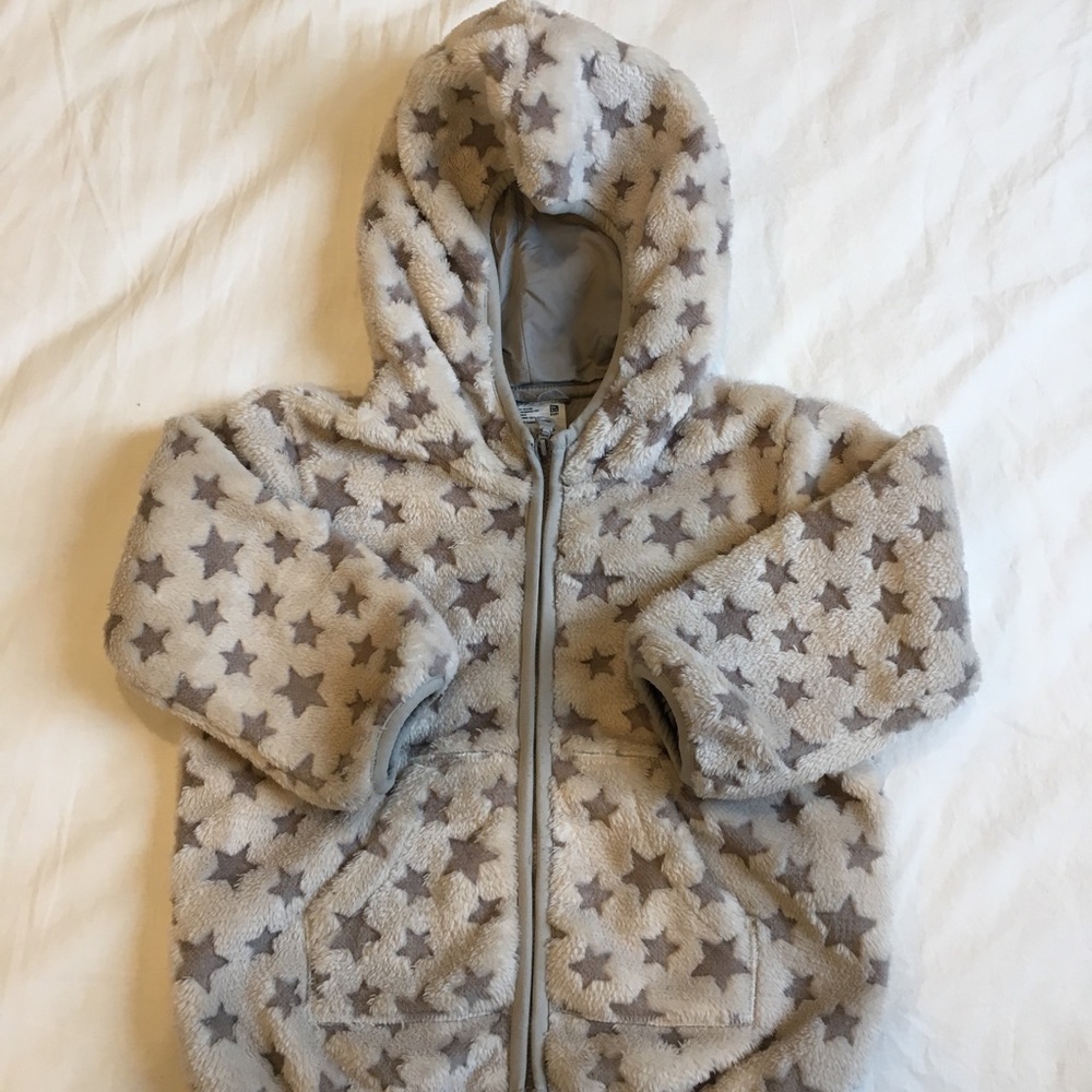 Lined toddler fleece jacket